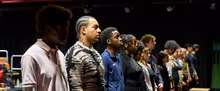 DRACULA in Rehearsal at the National Youth Theatre