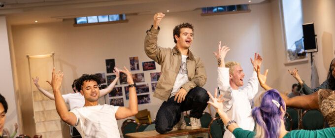 Photos: Gaten Matarazzo, Travis Ross, and More in Rehearsal For RENT in London Photo