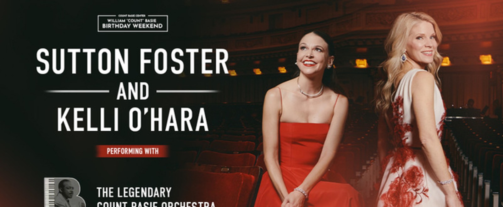 Tony-Winners Sutton Foster and Kelli O'Hara to Join COUNT BASIE ORCHESTRA This Month