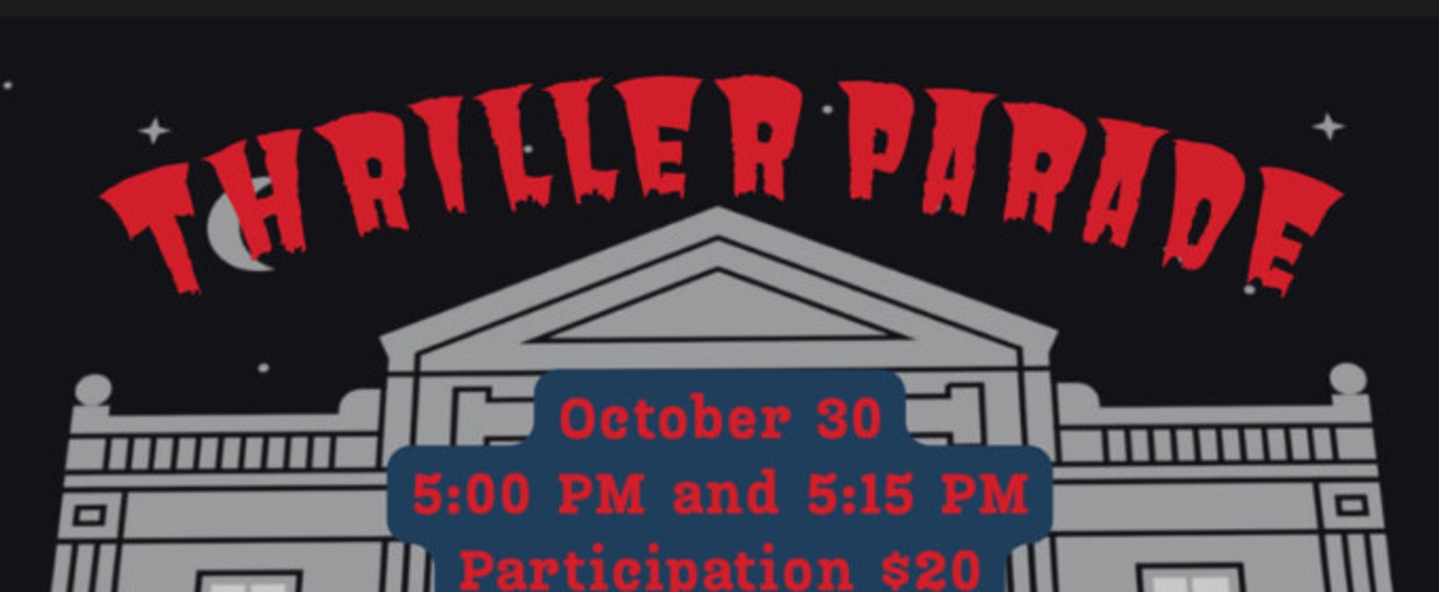 THRILLER PARADE Flash Mob to Take Over Academy of Music
