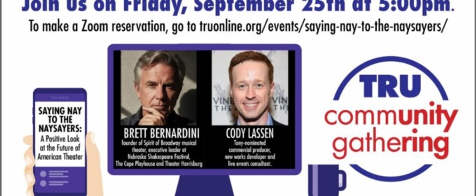 Theater Resources Unlimited to Host Community Gathering on American Theater's Future