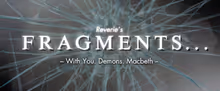 Reverie to Stage FRAGMENTS at The Space Theatre, London in April 2026