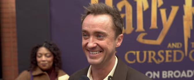 Video: On the Red Carpet for Tom Felton in HARRY POTTER AND THE CURSED CHILD