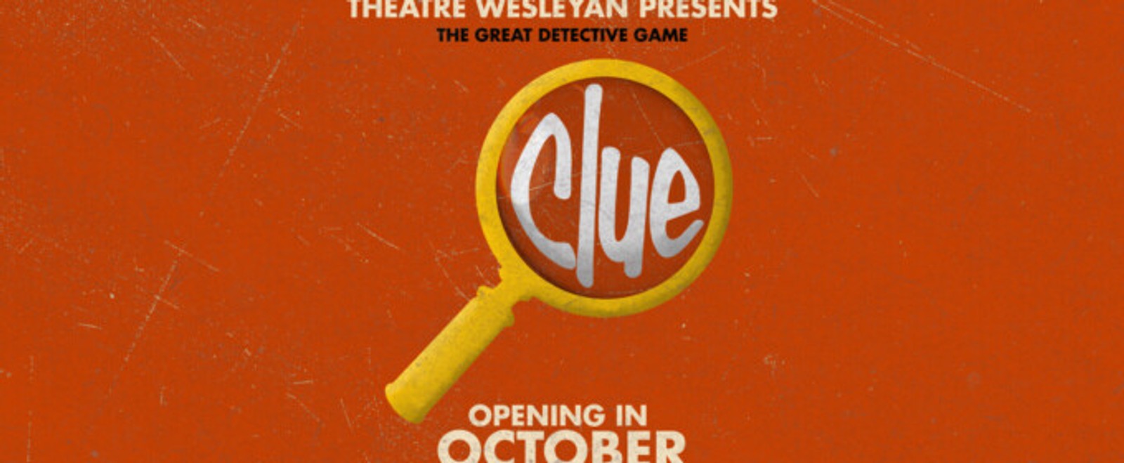CLUE to Open Theatre Wesleyan's New Season This Fall