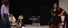 In Rehearsal For POTUS At Steppenwolf Theatre Company