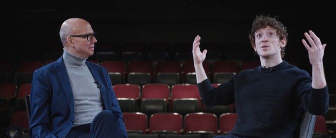 Video: How Ethan Slater Found the Man Behind the Mime in MARCEL ON THE TRAIN