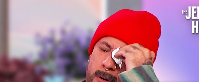 AJ McLean Tears Up During Emotional Moment on JENNIFER HUDSON SHOW