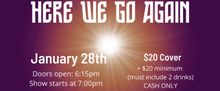 Chasing Dreams to Debut HERE WE GO AGAIN at Don't Tell Mama on January 28