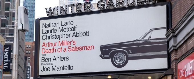 Up on the Marquee: DEATH OF A SALESMAN Returns Photo