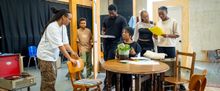 Doreene Blackstock & More in A RAISIN IN THE SUN Rehearsals