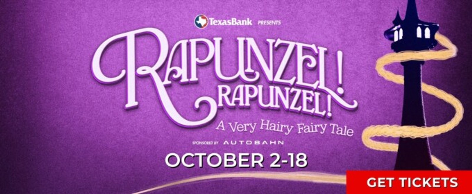 RAPUNZEL! RAPUNZEL! Will Open Casa Mañana's Children's Theatre Season