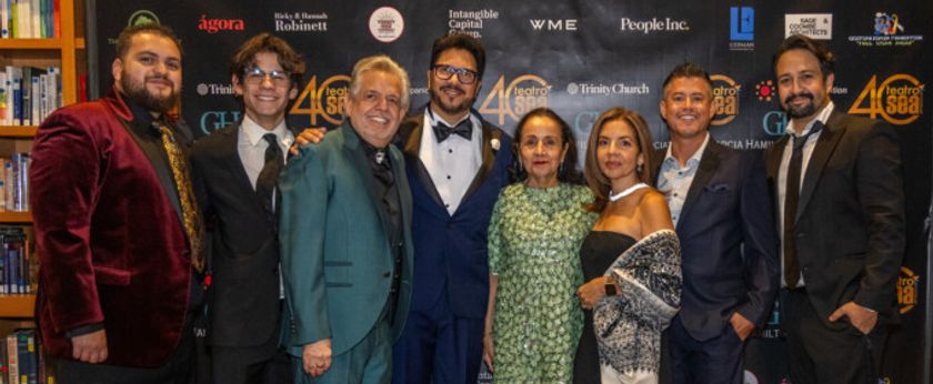 Photos: Lin-Manuel Miranda and Family Honored at Teatro SEA's 40th Anniversary Celebration Photo