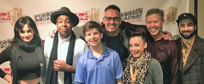 Photo Flash: Ben Cameron Visits FORBIDDEN BROADWAY Photos
