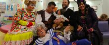 Flash: Panto Stars Visit Patients At Bristol Children's Hospital This Christmas