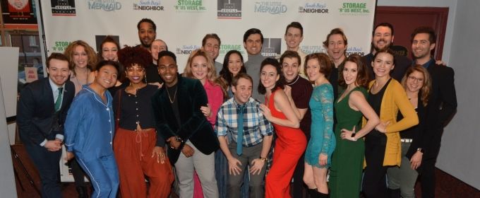 Photo Coverage: The Cast of THE LITTLE MERMAID Celebrates Opening at The Argyle  Photos