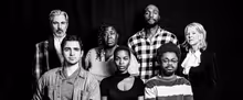 Cast of DUST OF EGYPT at The Frank Shiner Theater/Sheen Center For Thought & Culture