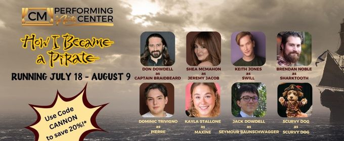 HOW I BECAME A PIRATE Cast Announced for CM Performing Arts Production