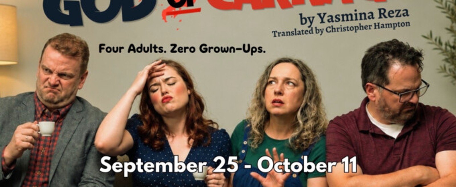 GOD OF CARNAGE to Open at The Inspired Acting Company