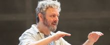 Michael Sheen and More in Rehearsal For NYE at the National Theatre