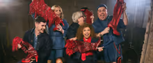 Full Cast Set For KINKY BOOTS at London Coliseum With Johannes Radebe and Matt Cardle
