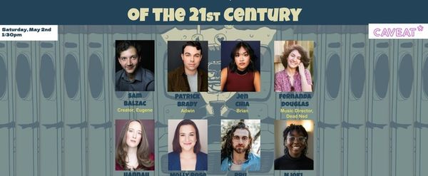 Cast Set for EXISTENTIAL QUESTIONS OF THE 21ST CENTURY Concert at Caveat