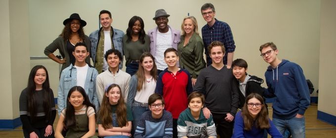 Photo Flash: The Company of TREVOR Heads Into Rehearsal Photos