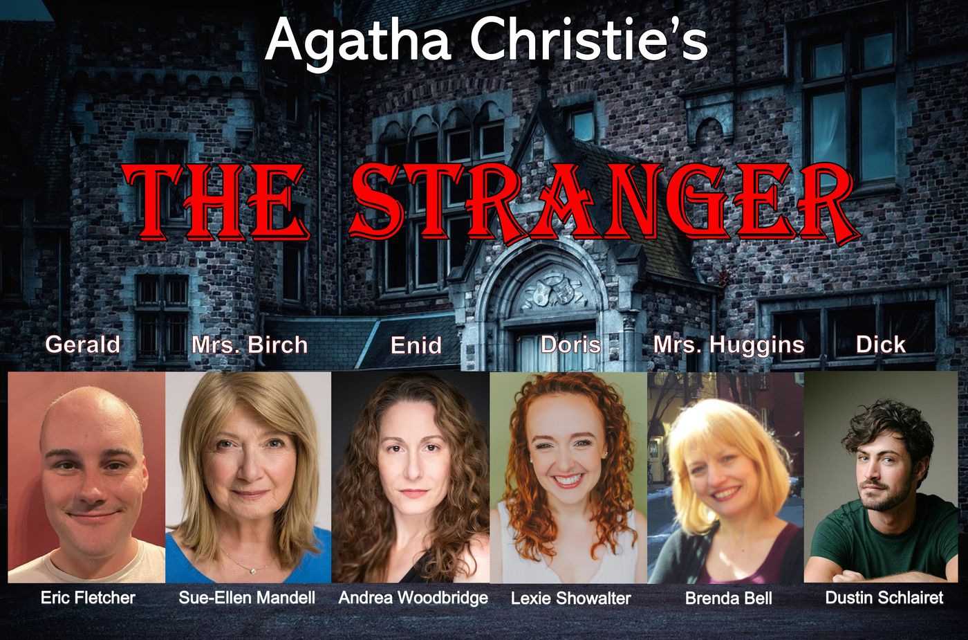 Cast Announced For Agatha Christie's THE STRANGER Off-Broadway  Image