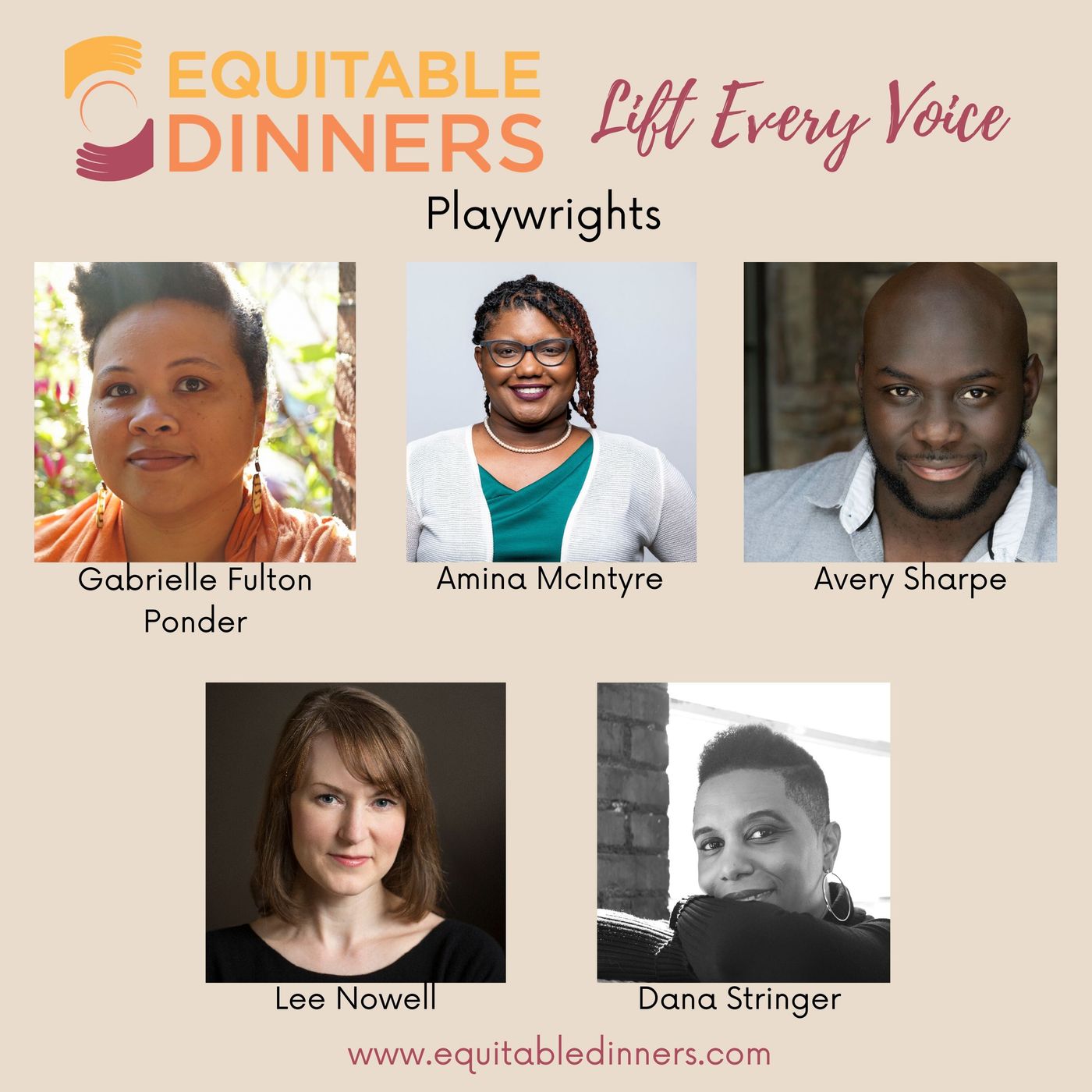 Atlanta Playwrights Join New Series, Equitable Dinners: Lift Every Voice  Image
