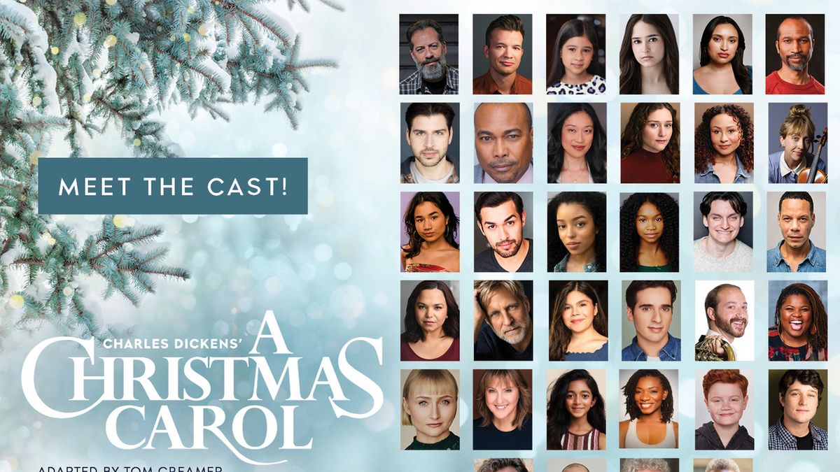 Cast Set for A CHRISTMAS CAROL at Goodman Theatre