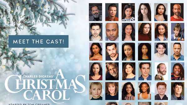 Cast Set for A CHRISTMAS CAROL at Goodman Theatre