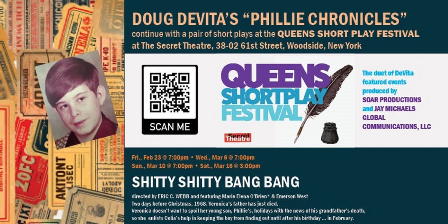 A Duet Of DeVita Plays To Be Presented At The Queens Short Play Festival  Image