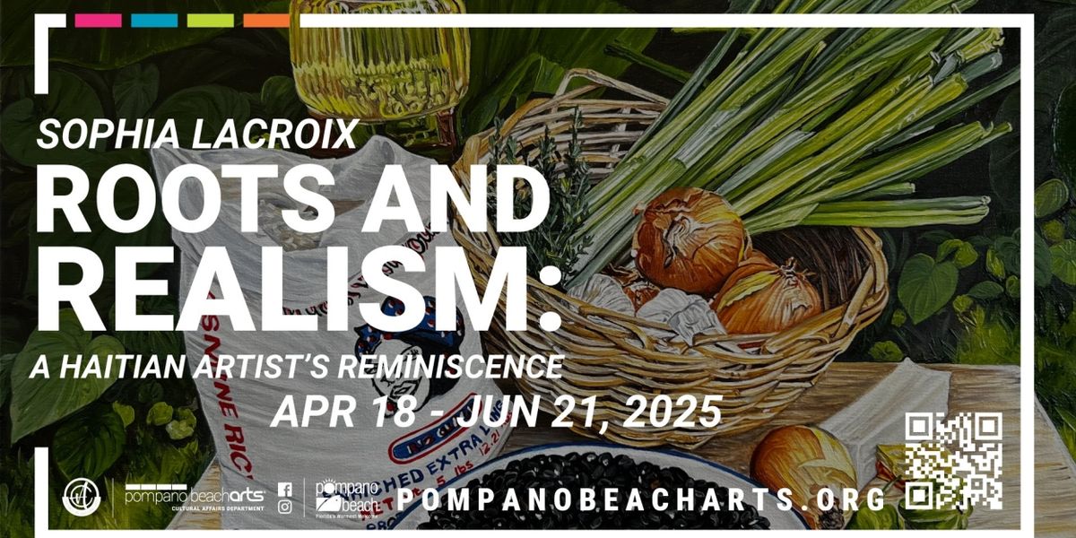 A HAITIAN ARTIST'S REMINISCENCE to Open at The Ali Cultural Center in the City of Pompano Beach