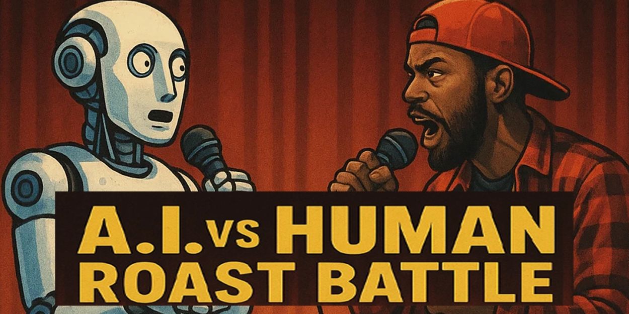 A.I. Vs HUMAN ROAST BATTLE: CIRCUITRY SMACKDOWN is Coming to The Players Theater  Image