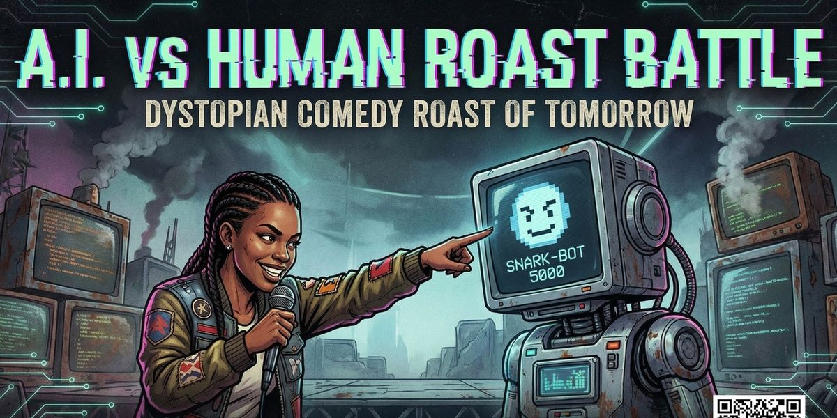 WHO IS FUNNIER: HUMAN OR A.I.? Comedy Show Pits Live Rapper Against Machine-Learning A.I.