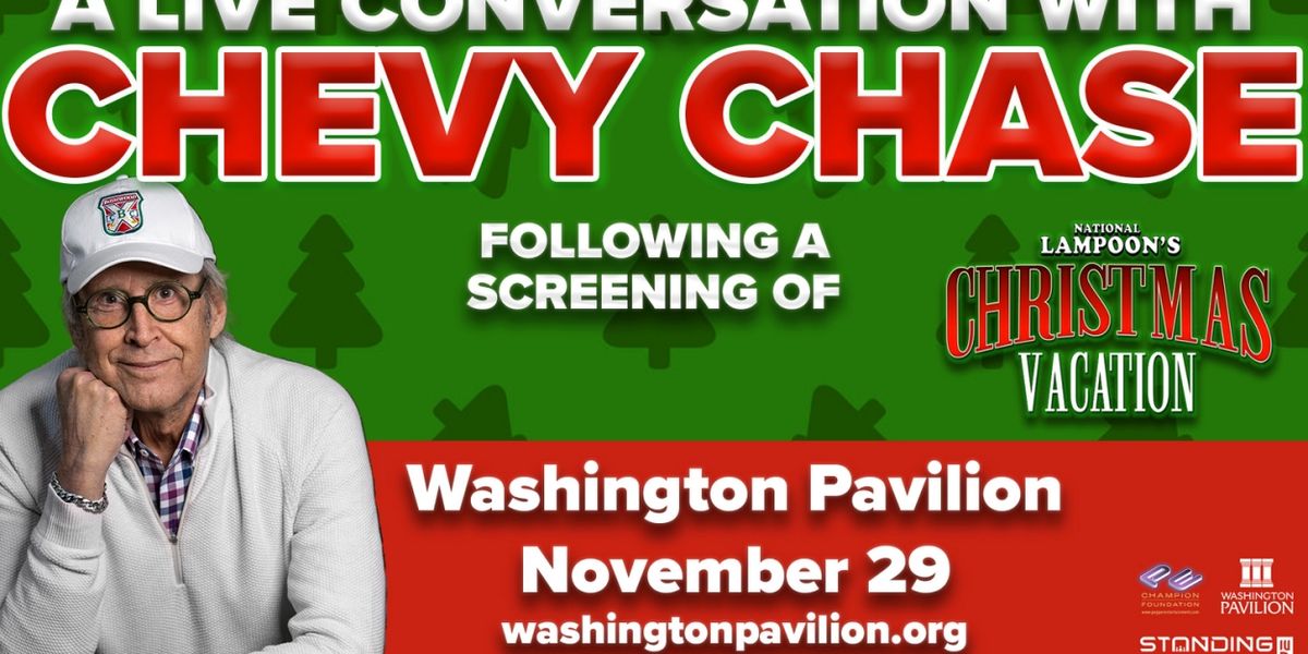 A Live Conversation With Chevy Chase Comes to Sioux Falls