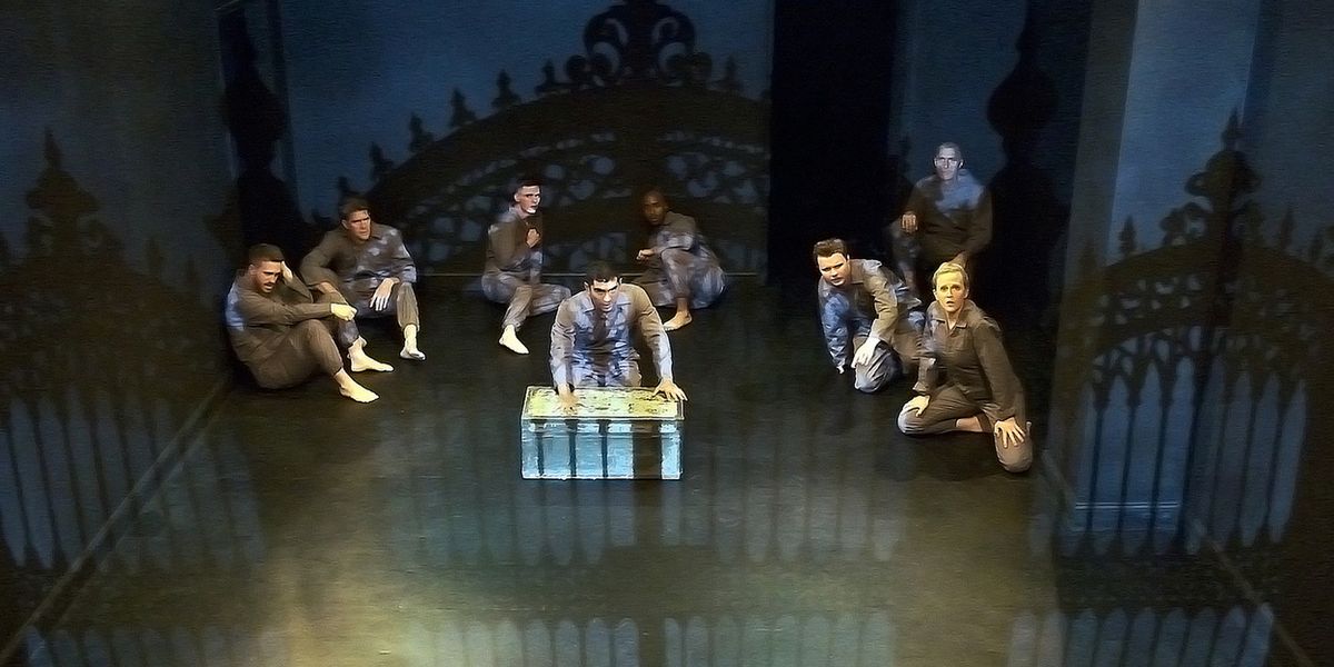 A MARINE WALKS UP TO THE PEARLY GATES to be Presented by Yellow Bicycle Theatre