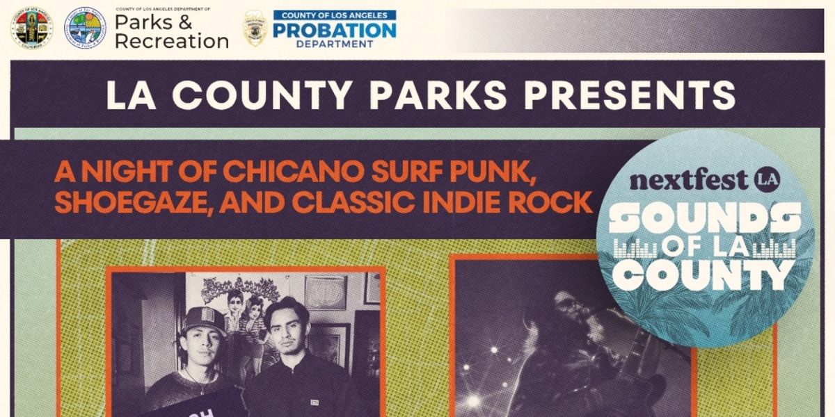 A NIGHT OF CHICANO SURF PUNK, SHOEGAZE AND INDIE ROCK to Hit Salazar Park