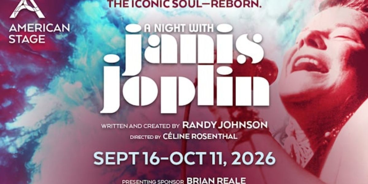 A NIGHT WITH JANIS JOPLIN to Open American Stage's 2026-2027 Season