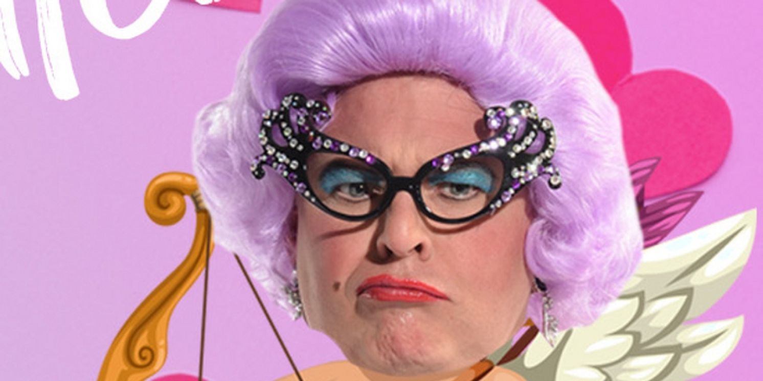 A Night Of Laughter And Love ONE DAME FUNNY VALENTINE At Milburn Stone Theatre  Image