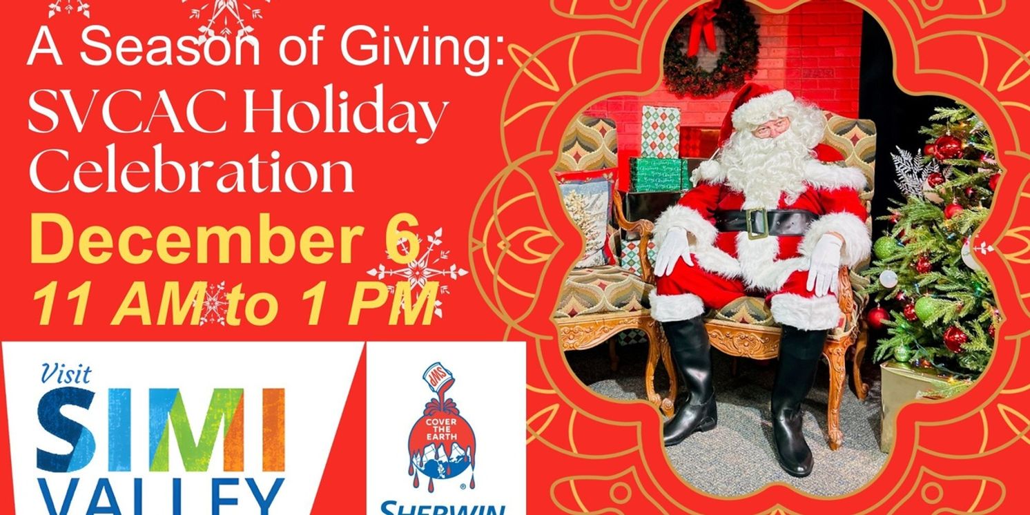 A SEASON OF GIVING: SVCAC HOLIDAY CELEBRATION Set For December In Simi Valley  Image
