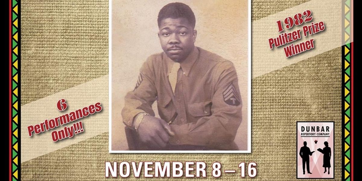 A SOLDIER'S PLAY to be Presented by Dunbar Repertory Company in November
