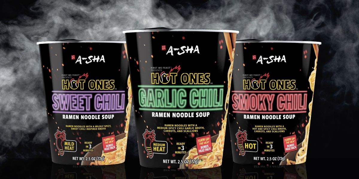 A-Sha Foods USA & First We Feast’s Hot Ones™ Expand Line of Ramen Noodle Soup 
