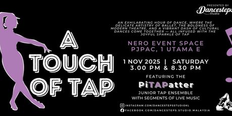 A TOUCH OF TAP Comes to PJPAC Photo