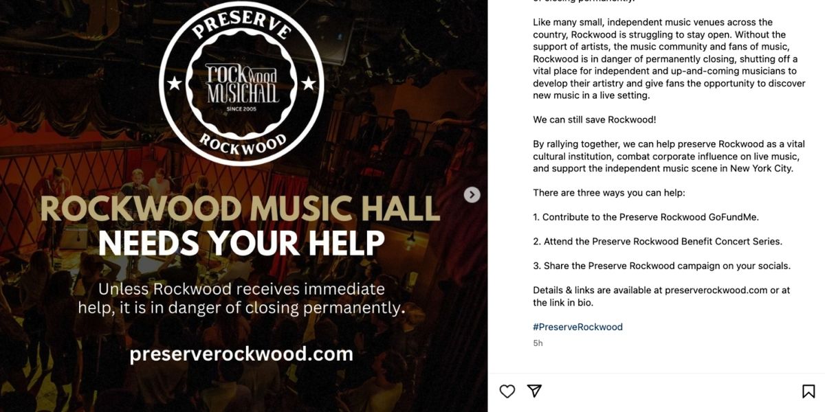 Sara Bareilles And More Rally To Rescue Rockwood Music Hall