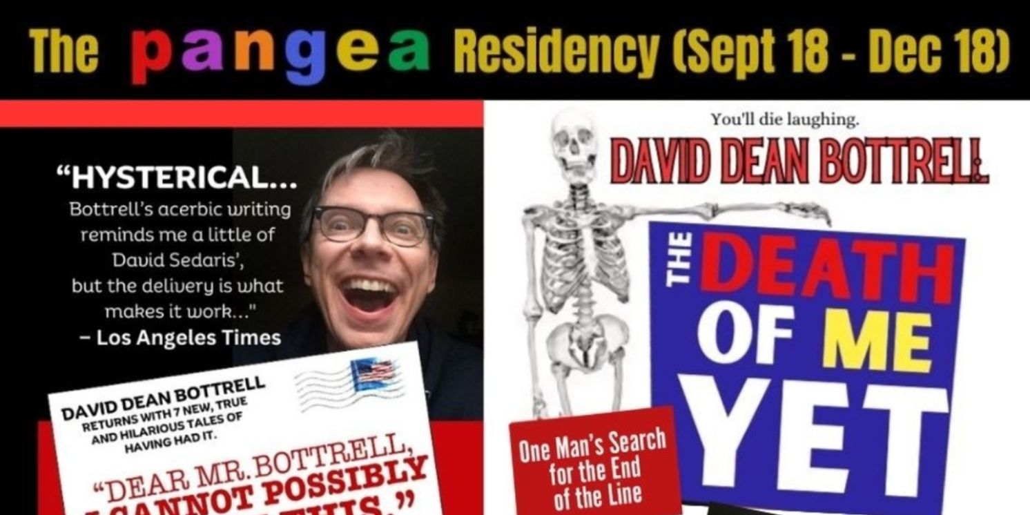David Dean Bottrell To Kick Off PANGEA Residency  Image