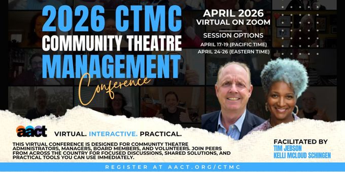 AACT to Host Virtual Community Theatre Management Conference in April 2026 Photos