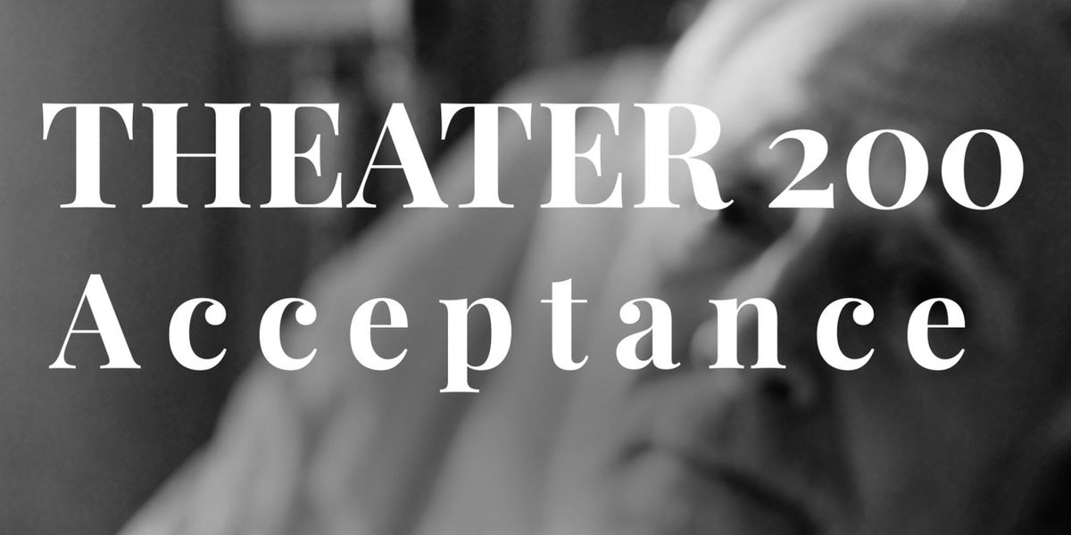 ACCEPTANCE to Make Debut as Open-Door Playhouse's 200th Podcast Play