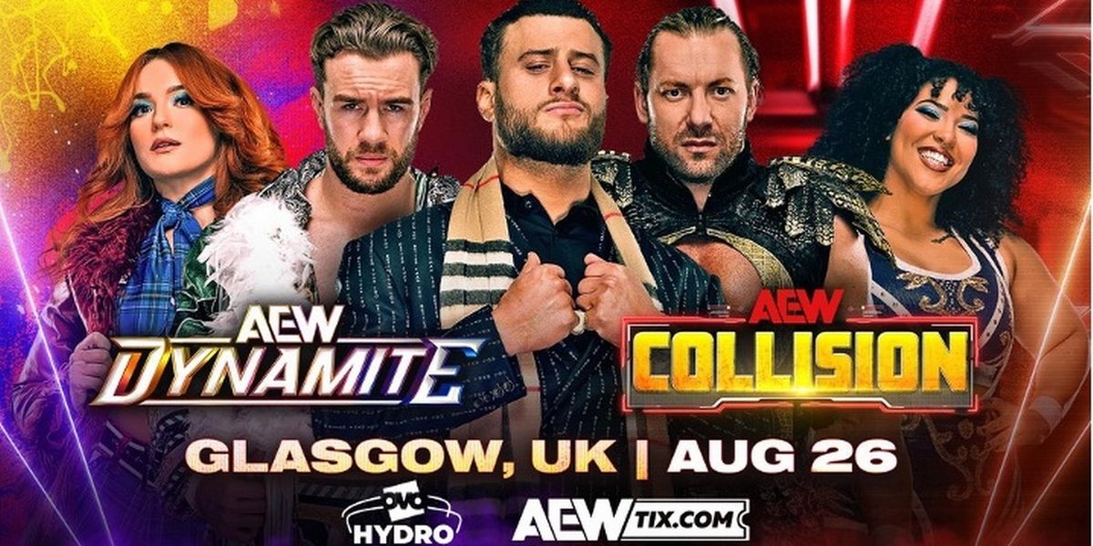 AEW DYNAMITE & AEW COLLISION Will Come to Glasgow's OVO Hydro This Summer