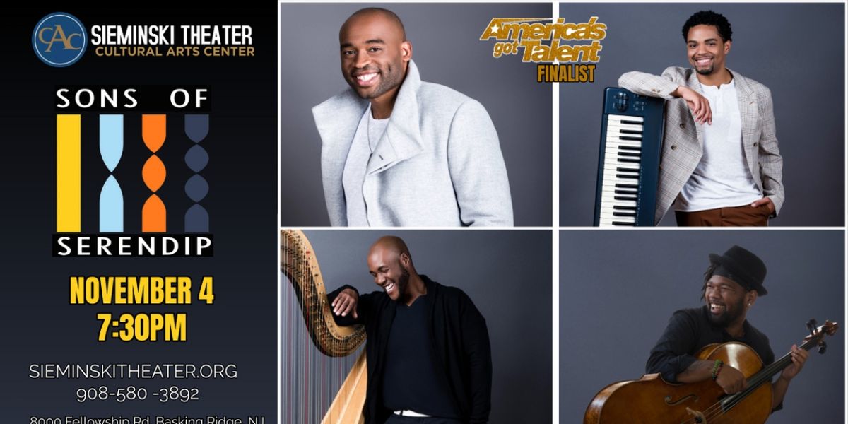 AMERICA'S GOT TALENT Finalist Sons of Serendip To Perform Live At The Sieminski Theater, November 4