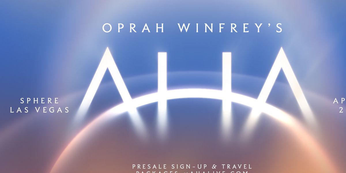 AHA to Bring Oprah Winfrey to Sphere for Immersive Live Experience